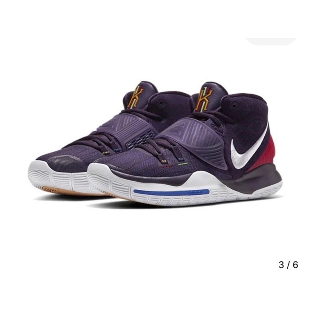 Nike Kyrie 6 Pre Heat Shanghai Purple Basketball Shoes Men's Size 11.5